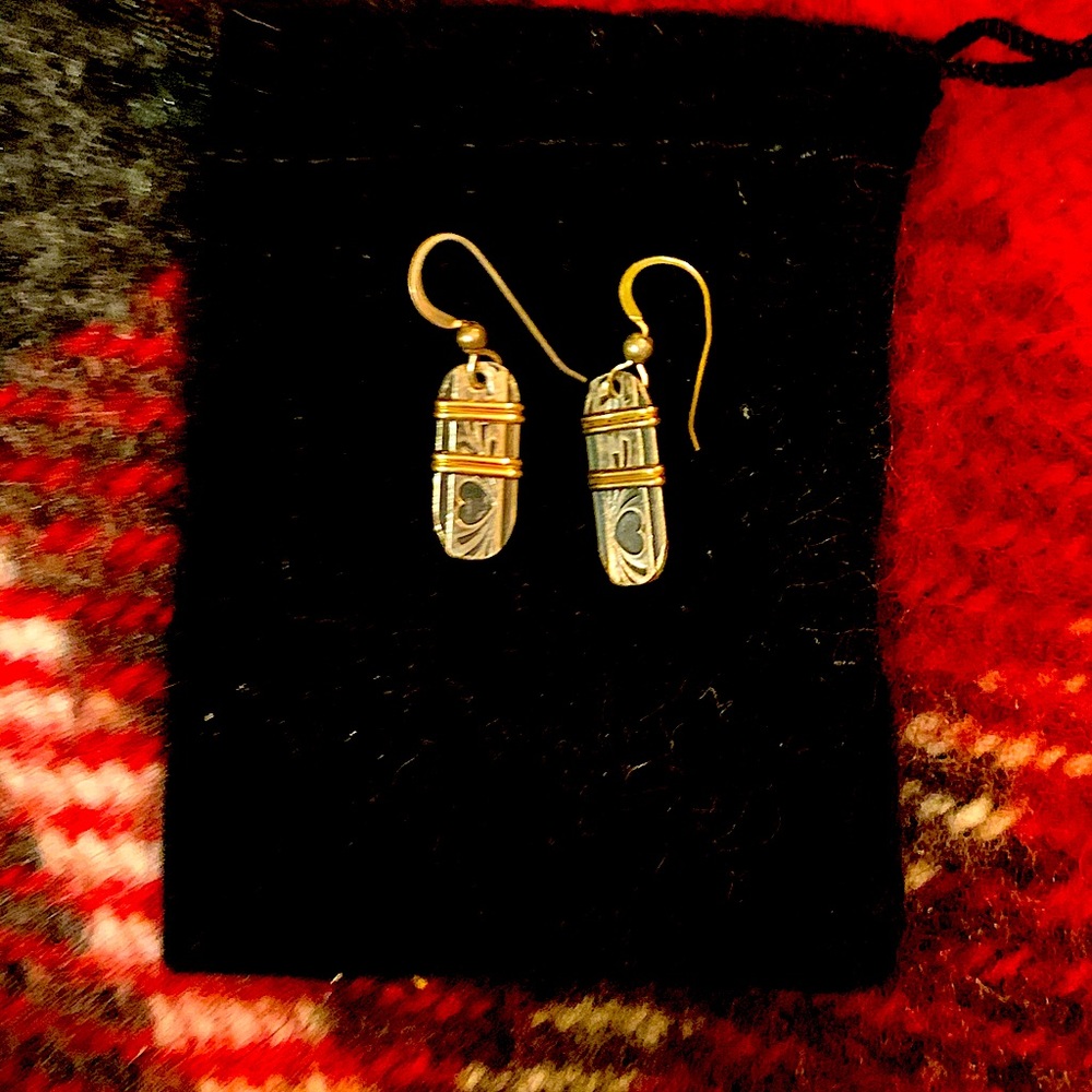 Sterling Silver Heart Earings